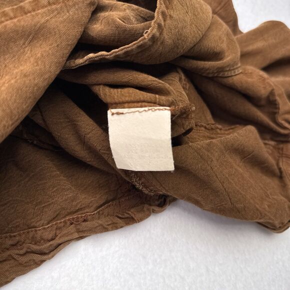 Vintage Johnny Was Jacket Size Small Brown Double Breasted‎ Blazer Boho Indie - Picture 7 of 10